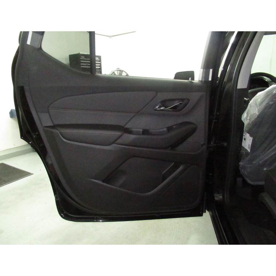 2018 Chevrolet Traverse Rear door speaker location