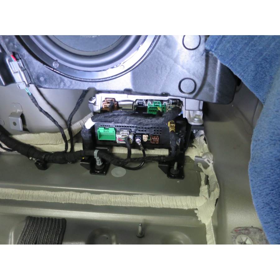 2018 Chevrolet Volt Factory amplifier location