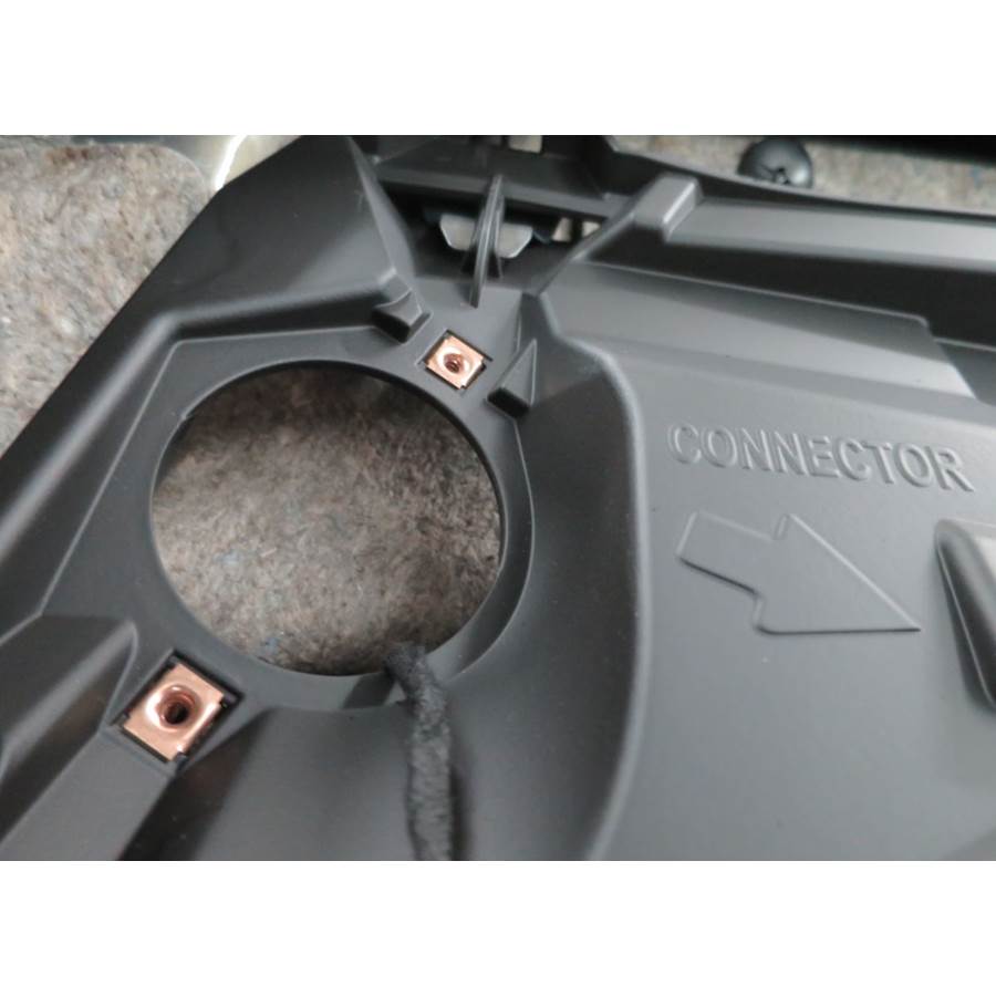 2017 Chevrolet Volt Dash speaker removed
