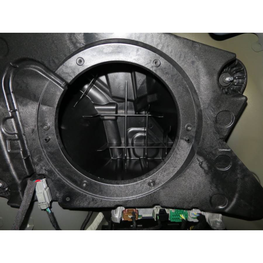 2016 Chevrolet Volt Far-rear side speaker removed