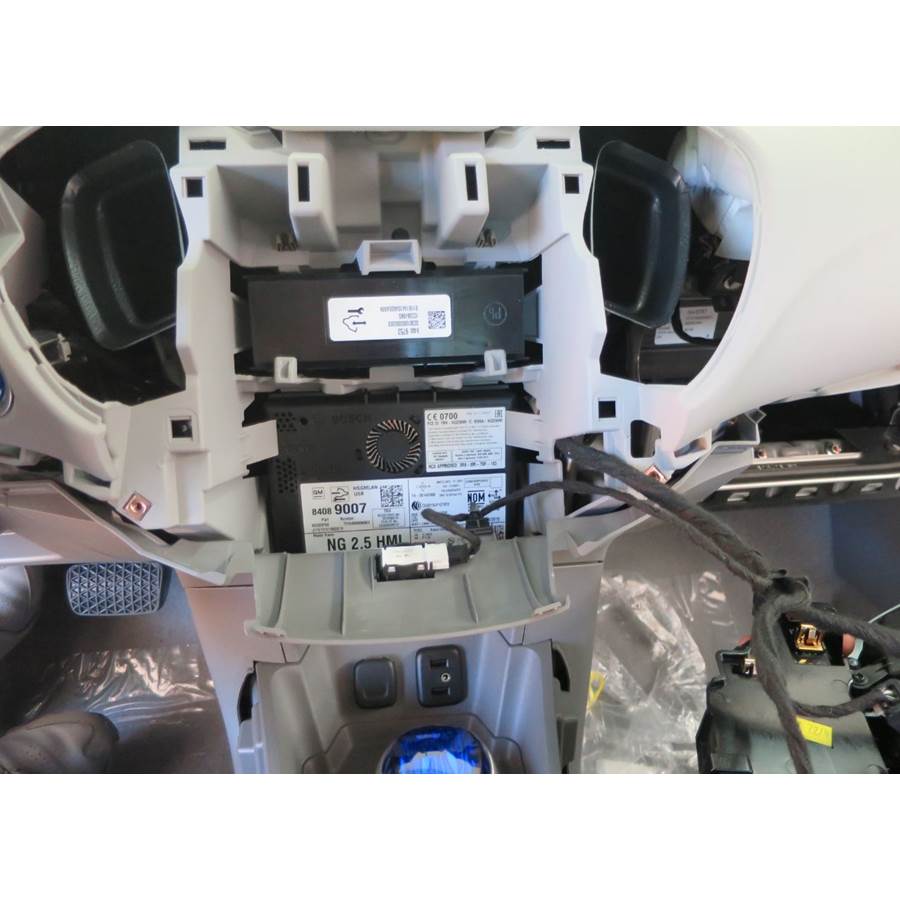 2018 Chevrolet Volt Factory radio removed