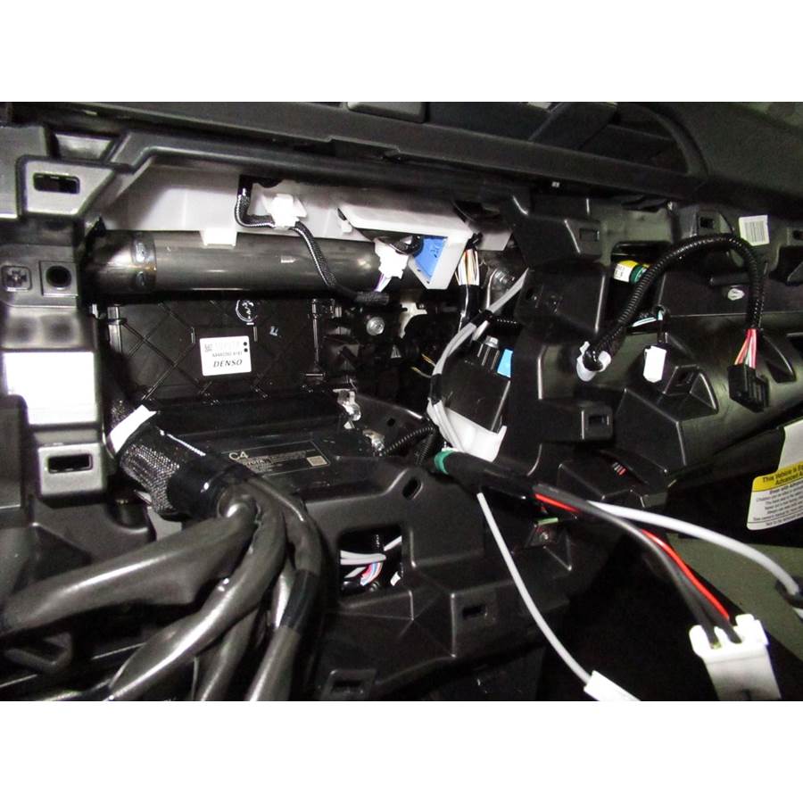 2020 Toyota Camry Factory radio removed