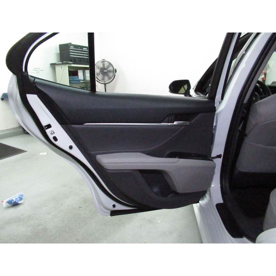 2023 Toyota Camry Rear door speaker location