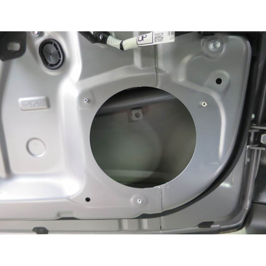 2018 Toyota C-HR Front speaker removed