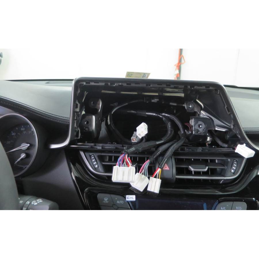 2018 Toyota C-HR Factory radio removed