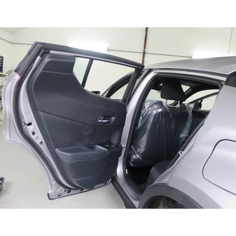 2018 Toyota C-HR Rear door speaker location
