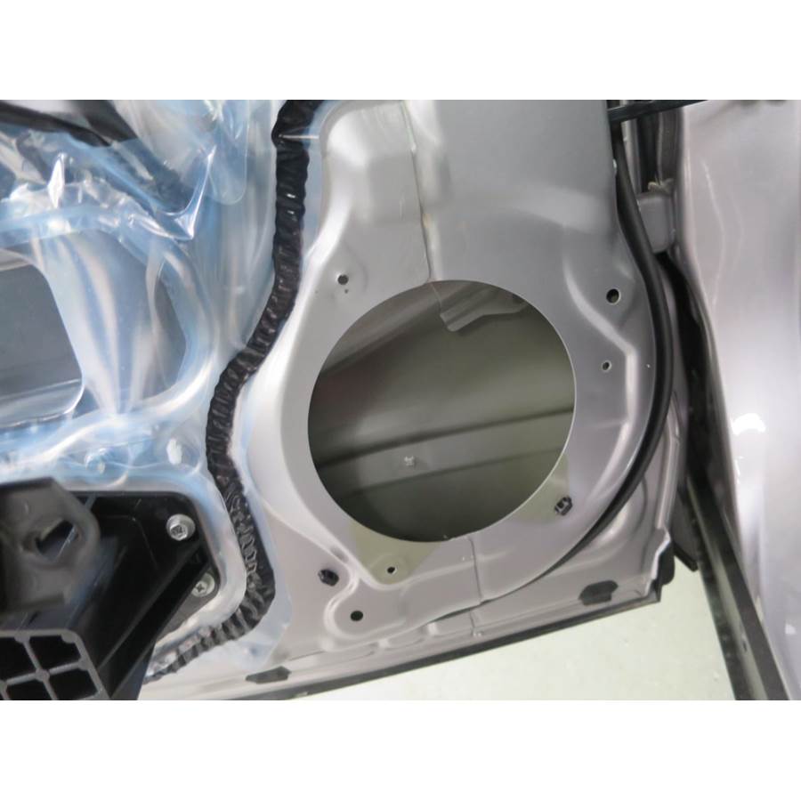 2019 Toyota C-HR Rear door speaker removed