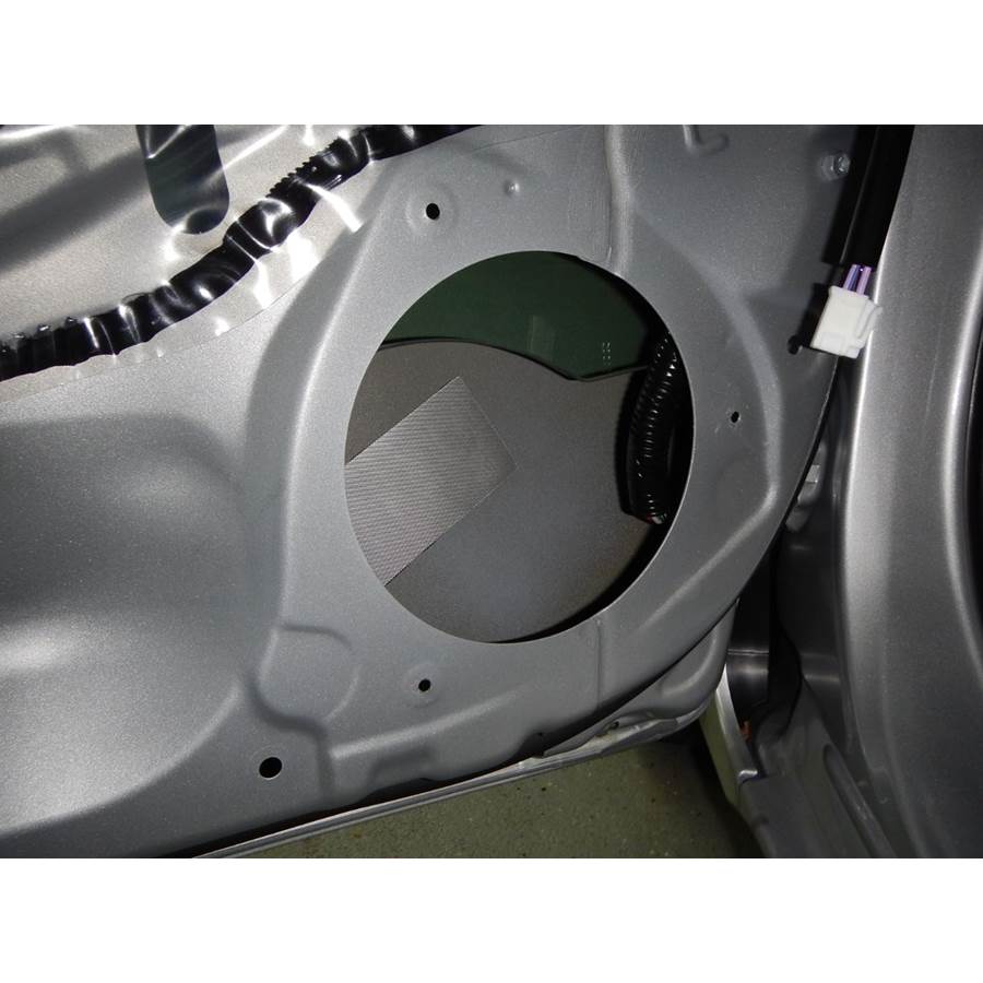 2017 Toyota Corolla Front door woofer removed