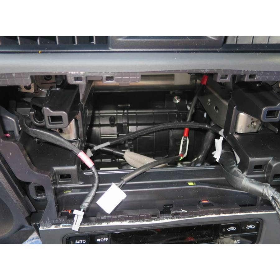2017 Toyota Corolla Factory radio removed