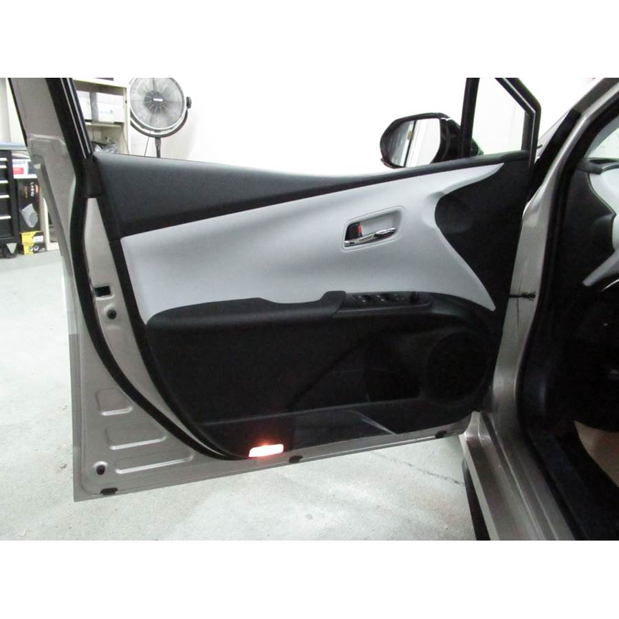 2017 Toyota Prius Prime Front door speaker location