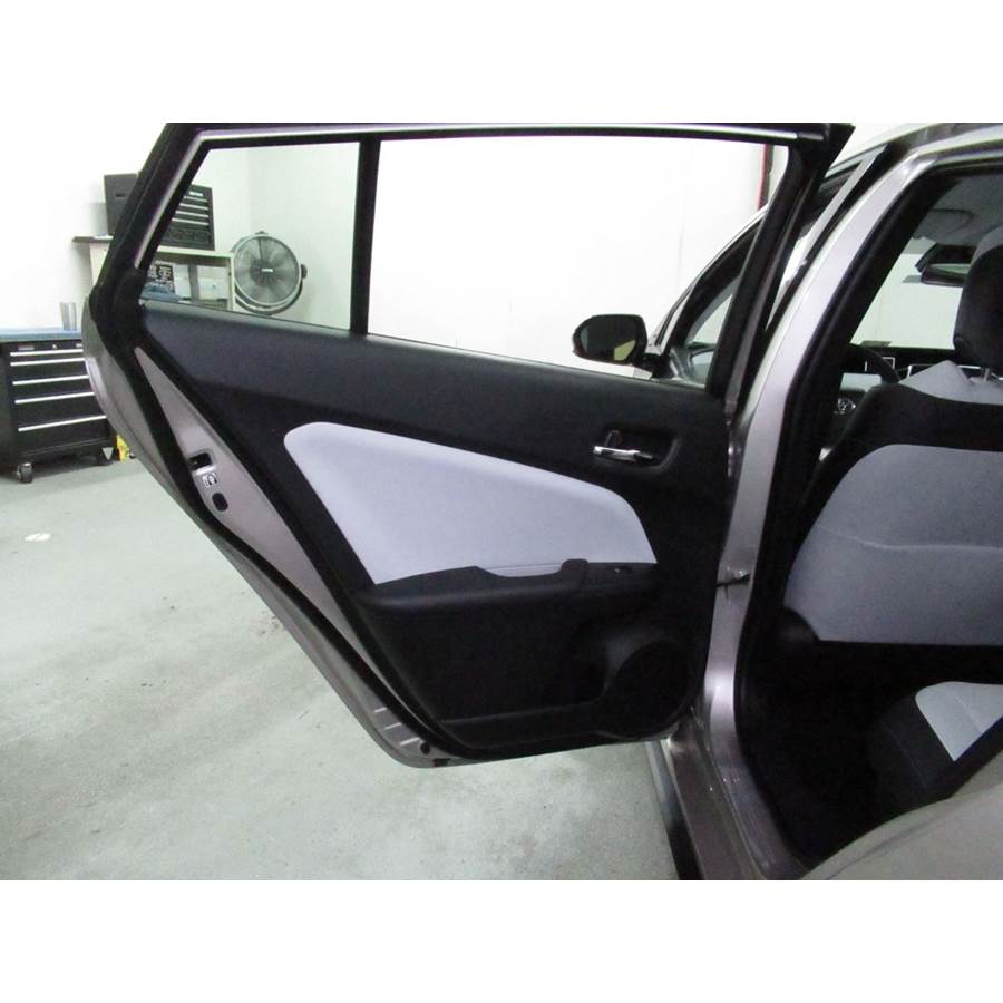 2020 Toyota Prius Prime Rear door speaker location