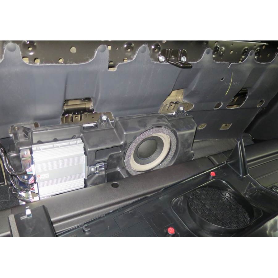 2019 Toyota Tacoma Factory amplifier location