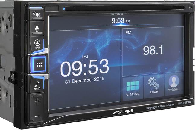 INEW970HD by Alpine - 6.5-Inch CD/DVD Receiver with GPS Navigation