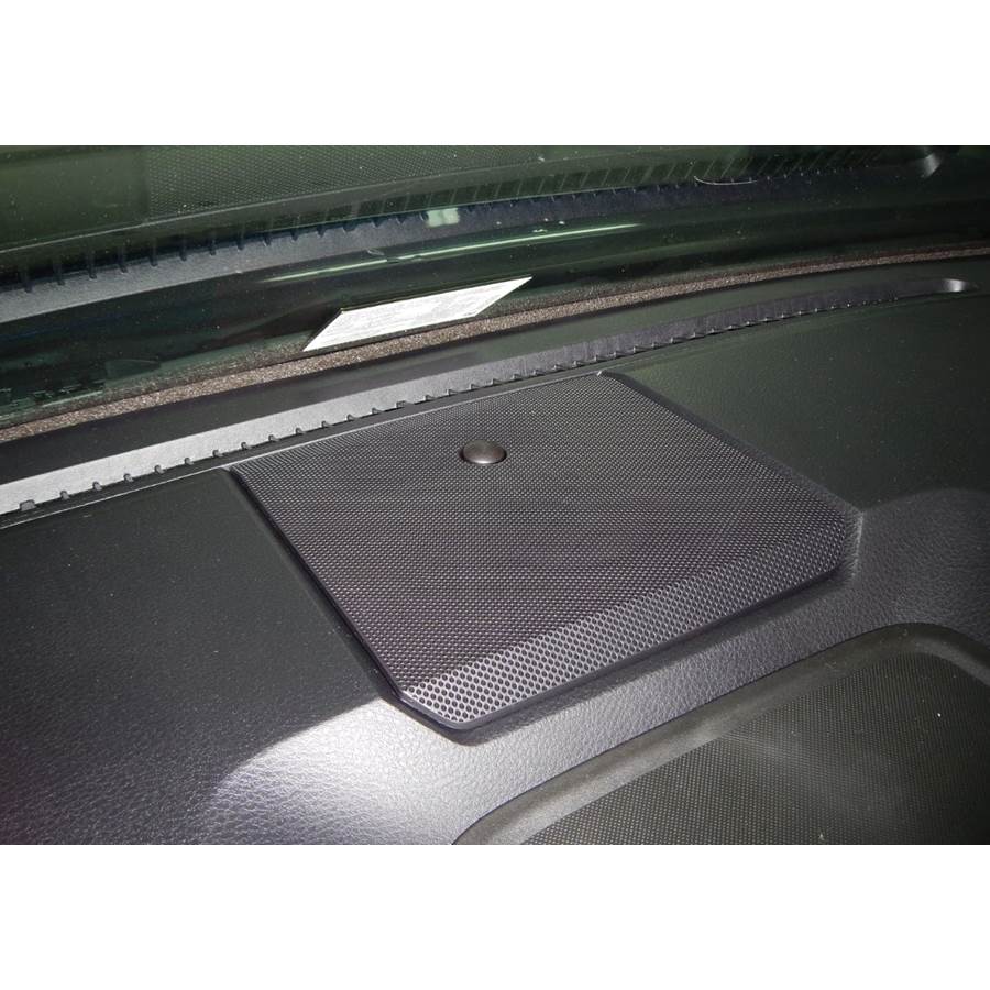 2015 Toyota Tundra Center dash speaker location