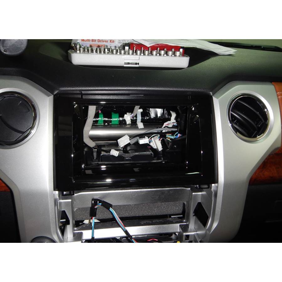 2014 Toyota Tundra Factory radio removed