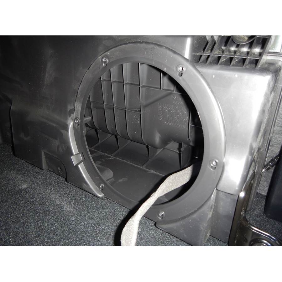 2017 Toyota Tundra Rear cab speaker removed