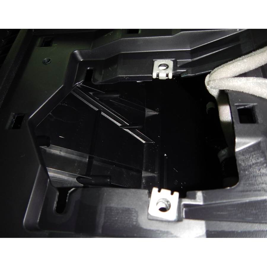 2017 Toyota Tundra Center dash speaker removed