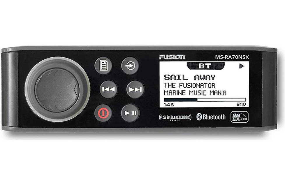 fusion marine receiver