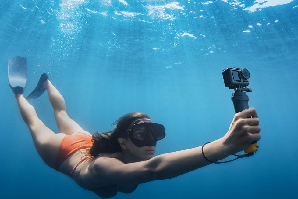 DJI Osmo Action camera scuba diving