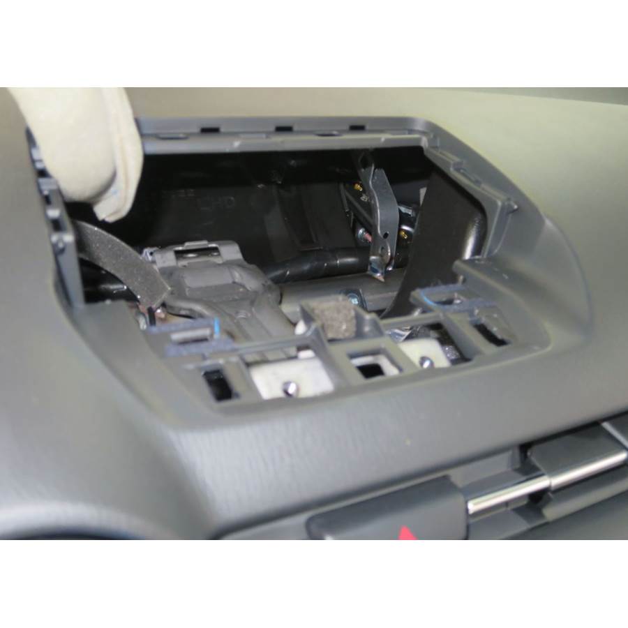 2020 Toyota Yaris Factory radio removed