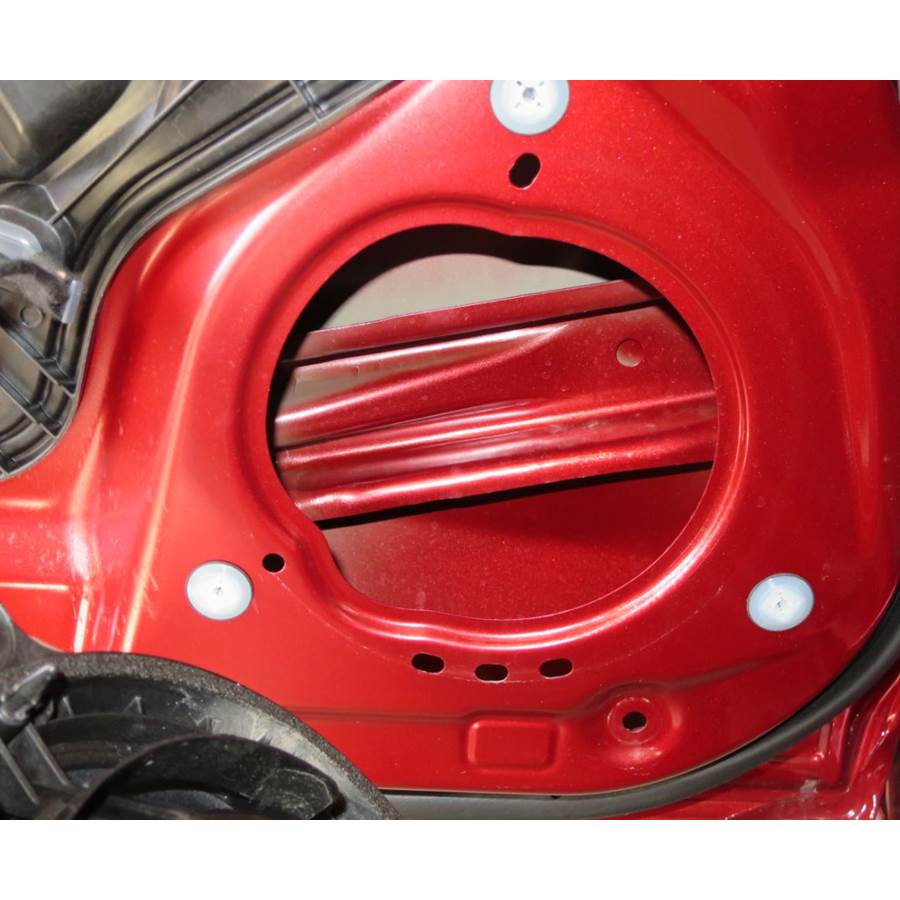 2020 Toyota Yaris Rear door speaker removed