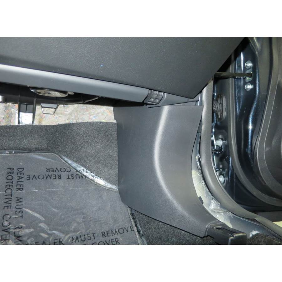 2021 Honda Civic Factory amplifier location