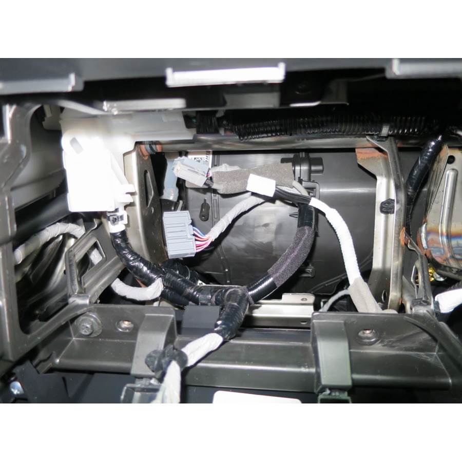 2016 Honda Civic LX-P Factory radio removed