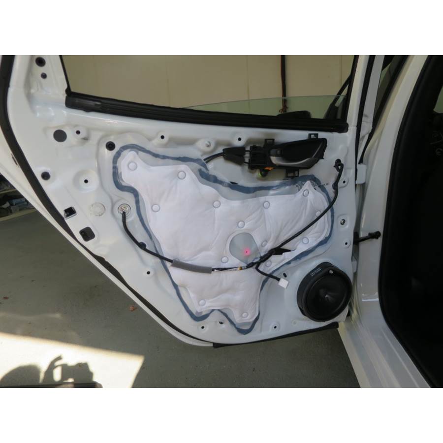 2017 Honda Civic LX Rear door speaker location