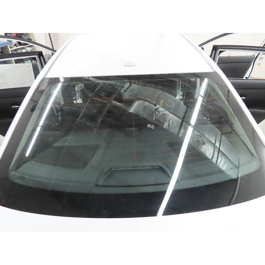 2022 Nissan Sentra Rear deck speaker location
