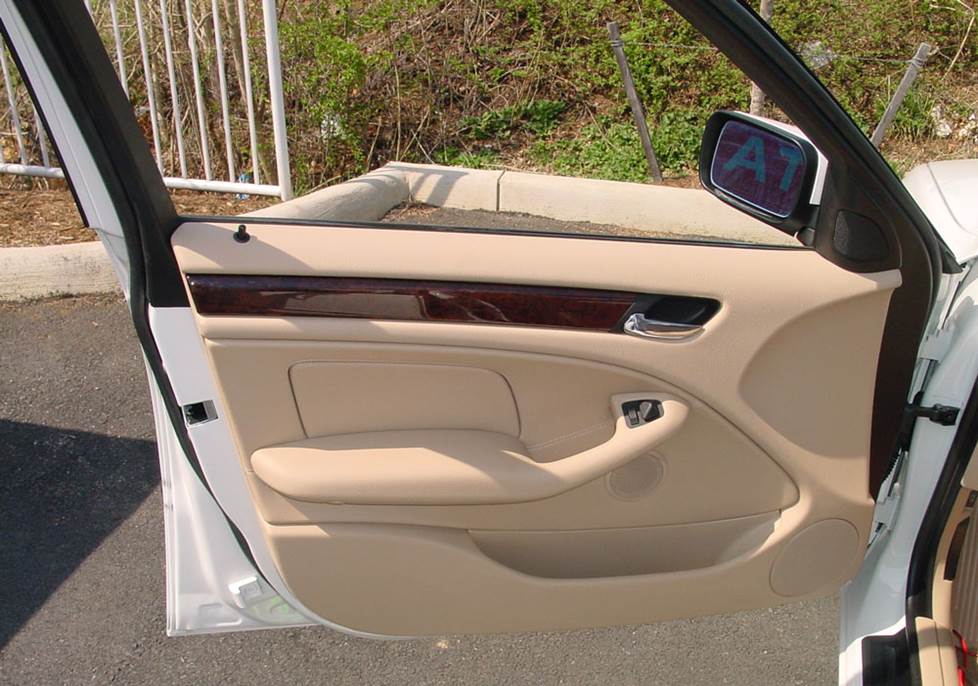 BMW 3-series sedan front door