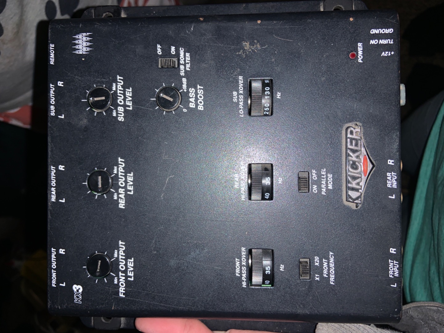 Customer Reviews: Kicker KX3 Active 3-Way Electronic