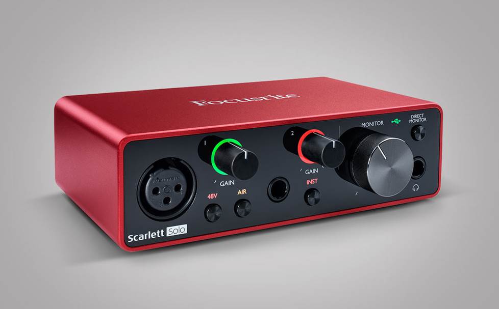 Focusrite audio interface