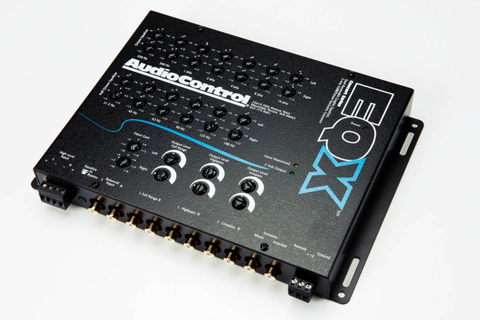 AudioControl EQX 2-Channel Equalizer & Crossover