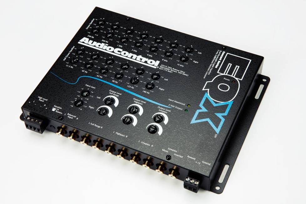  AudioControl EQX 2-Kanals Equalizer Crossover