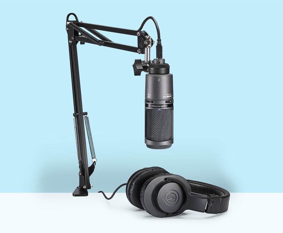 Podcasting using AKG gear