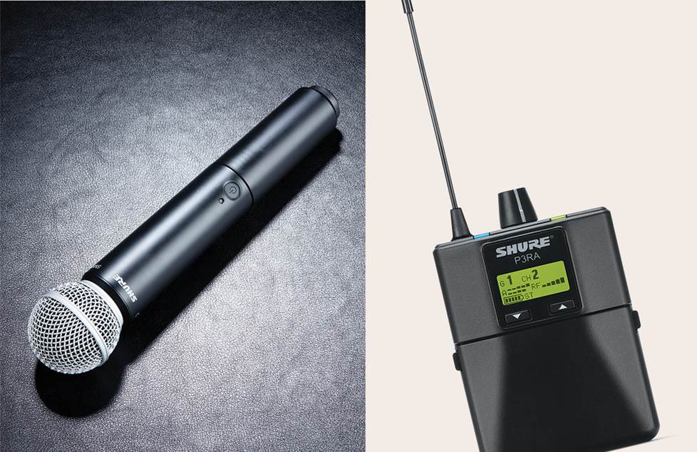 Wireless mic transmitters