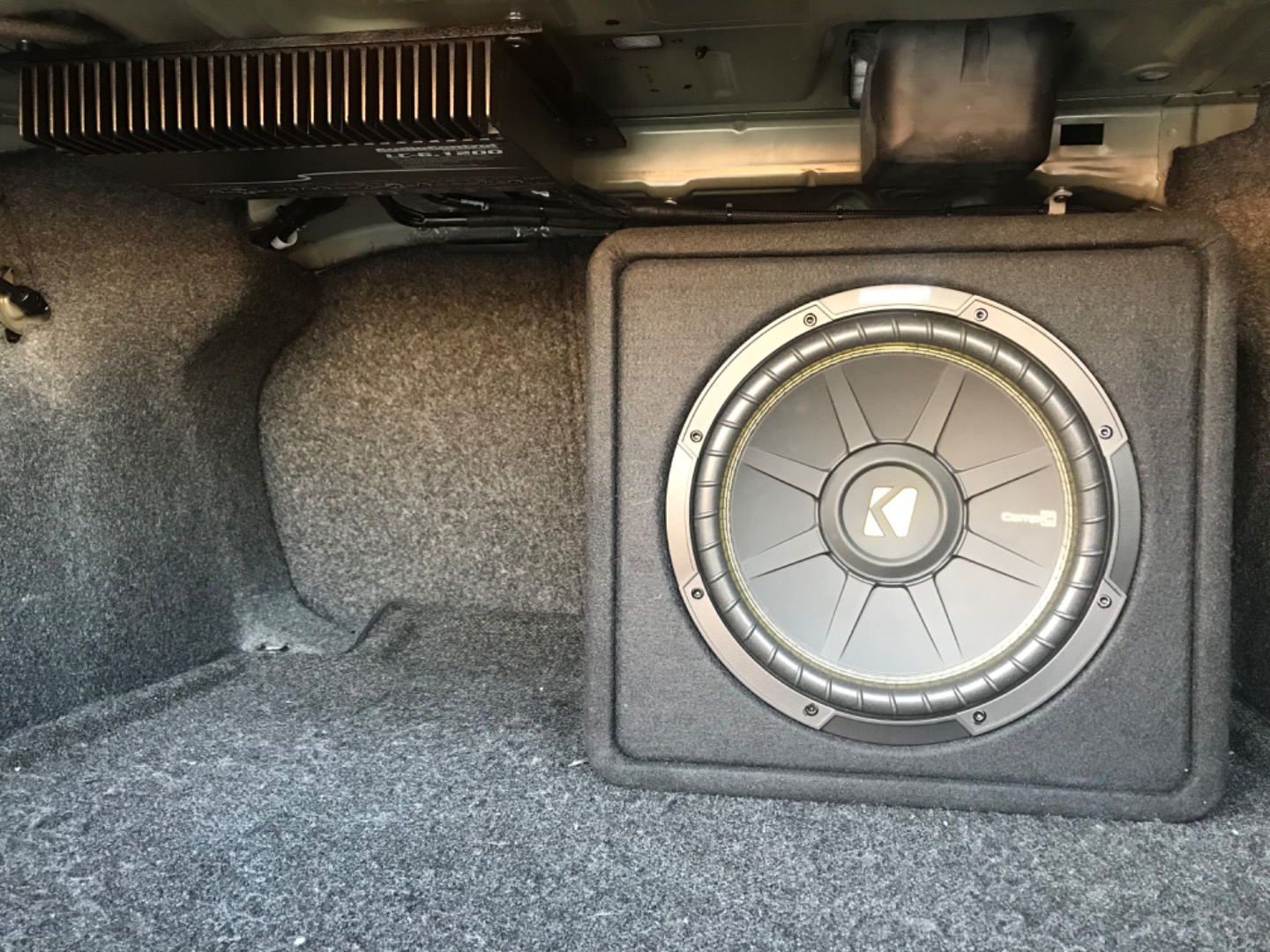 Compc Ported Customer Reviews: Kicker 44VCWC124 Ported enclosure with one 4-ohm 12 ...