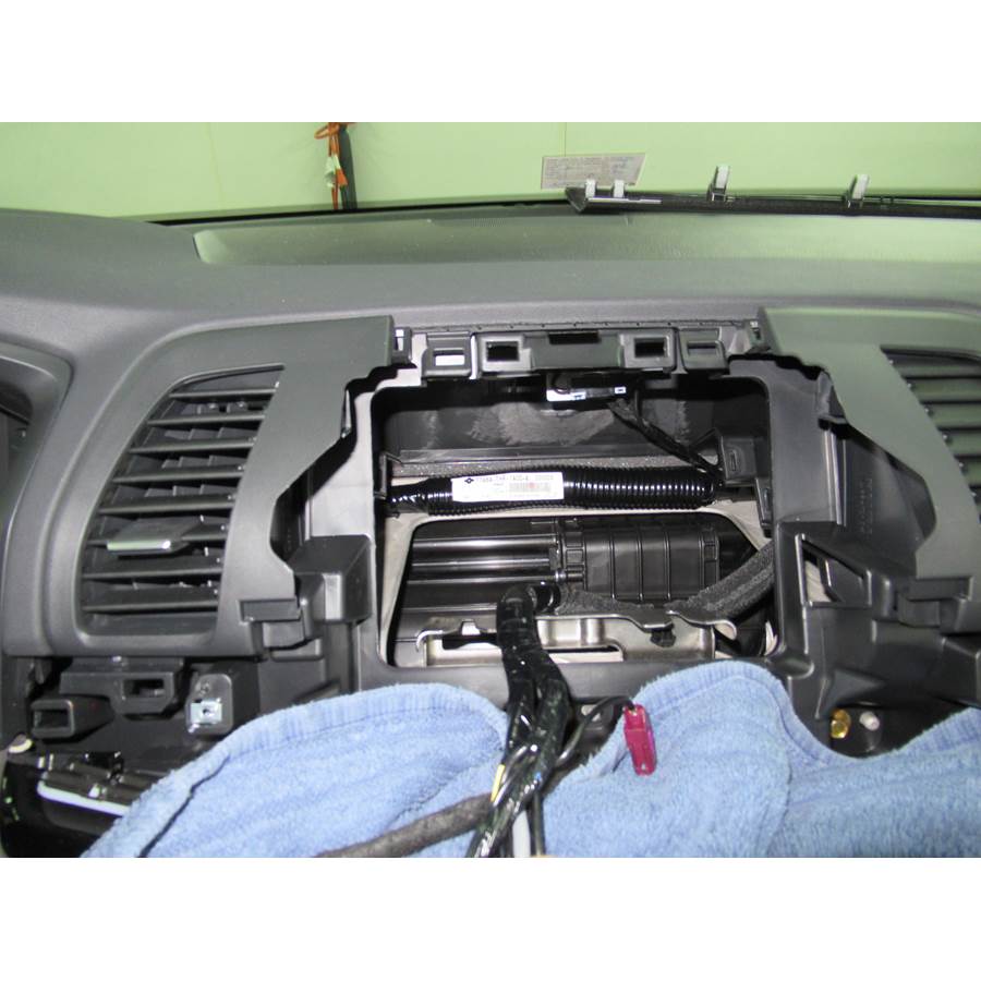 2024 Honda Odyssey Factory radio removed