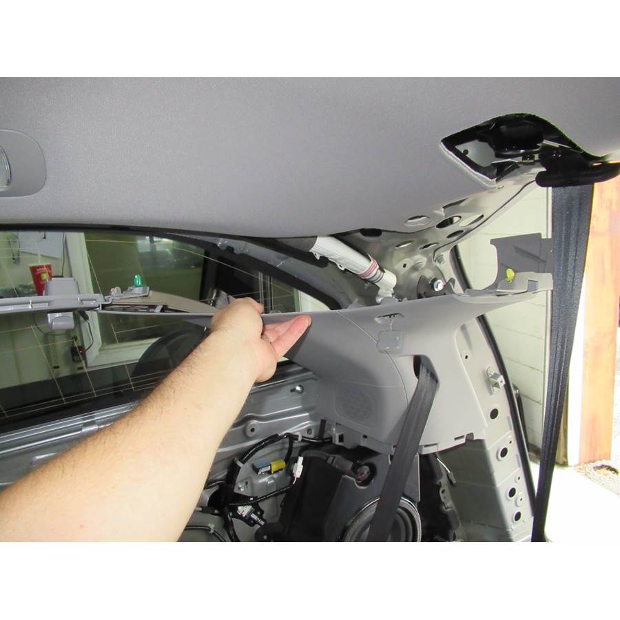 2022 Honda Odyssey Rear pillar speaker location