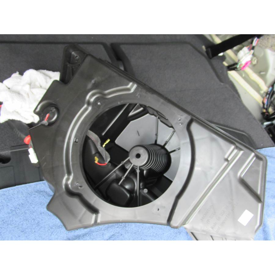 2022 Honda Odyssey Factory subwoofer removed