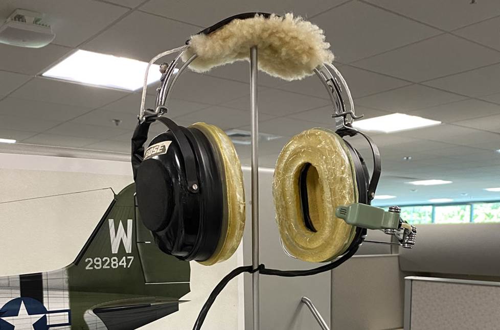 Early 90s Bose aviation headphones