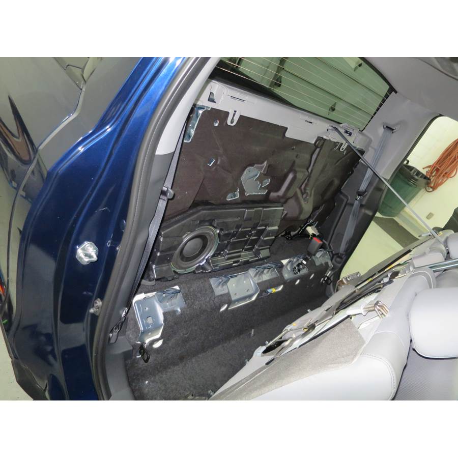 2019 Honda Ridgeline Factory subwoofer location