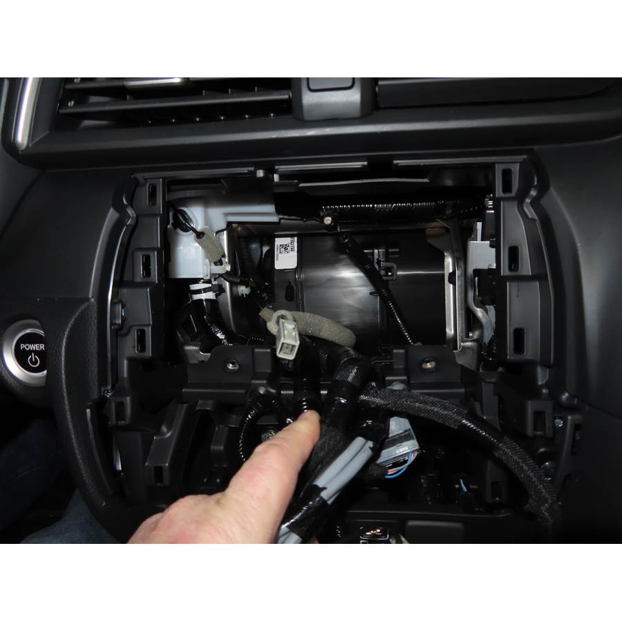 2022 Honda Insight Factory radio removed