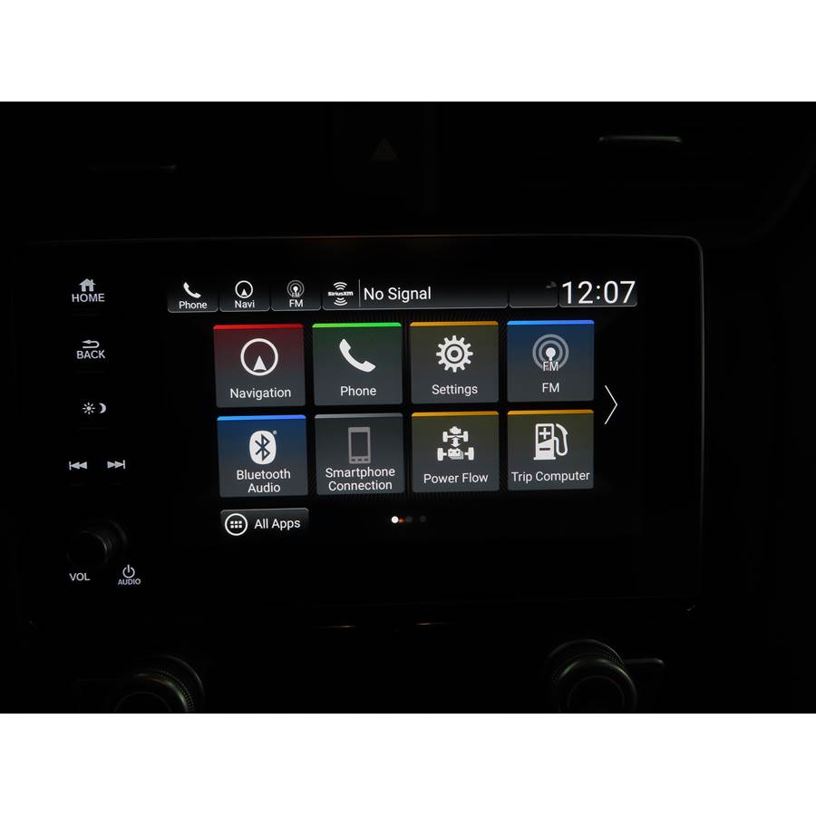 2019 Honda Insight Navigation screen