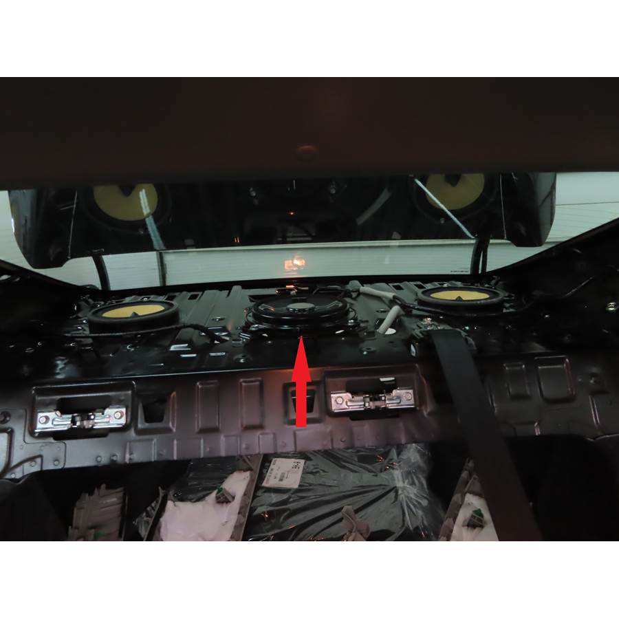 2019 Honda Insight Rear deck center speaker location