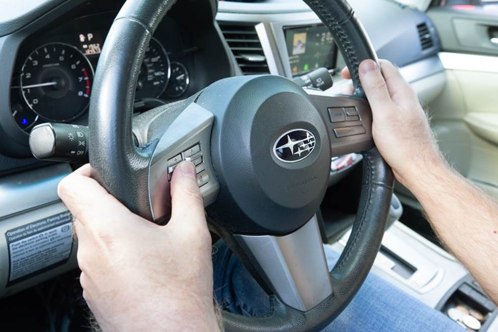 Steering wheel control adapter