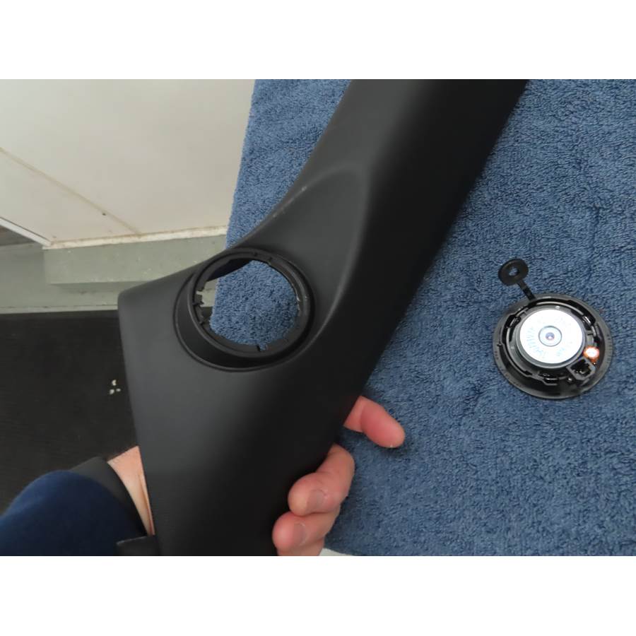 2025 Honda Passport Front pillar speaker removed