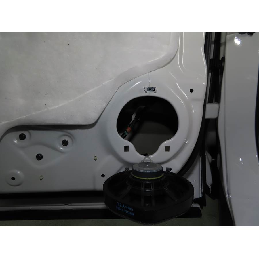 2025 Honda Passport Rear door speaker removed