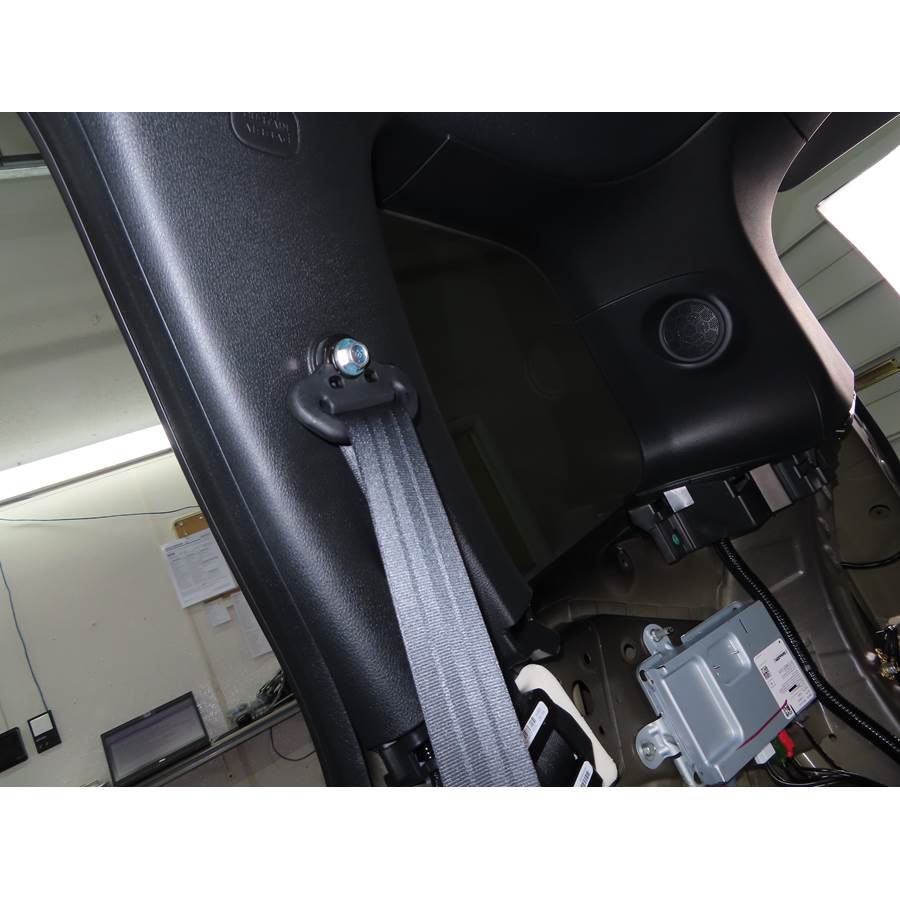 2025 Honda Passport Rear pillar speaker location