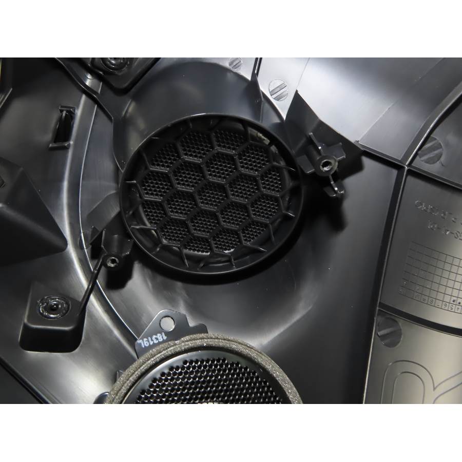 2025 Honda Passport Rear pillar speaker removed